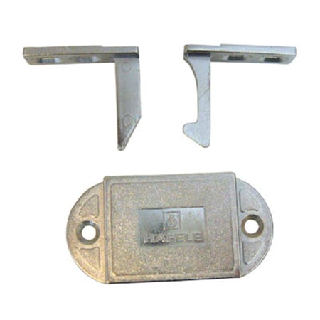Hd Automatic Door Bolt - Nickel H245.58.754